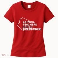 Arizona Teachers United Red For Ed #redfored Women's T-Shirt thumb 0