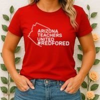 Arizona Teachers United Red For Ed #redfored Women's T-Shirt thumb 2