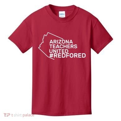 Arizona Teachers United Red For Ed #redfored Kids T-Shirt