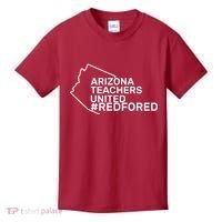 Arizona Teachers United Red For Ed #redfored Kids T-Shirt thumb 0