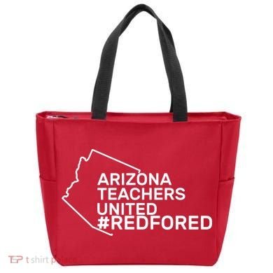 Arizona Teachers United Red For Ed #redfored Tote Bag