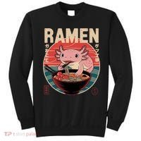 Axolotl Ramen Japanese Noodles Kawaii Anime Axolotl Sweatshirt thumb 0
