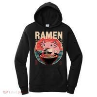 Axolotl Ramen Japanese Noodles Kawaii Anime Axolotl Women's Hoodie thumb 0