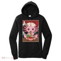 Axolotl Ramen Japanese Funny Kawaii Anime Gifts Women's Hoodie thumb 0