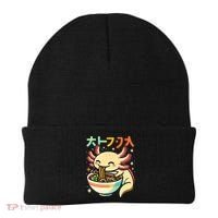 Axolotl Ramen Kawaii Neko Japanese Noodles Aesthetic Beanie thumb 0