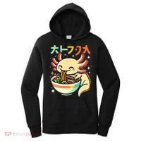 Axolotl Ramen Kawaii Neko Japanese Noodles Aesthetic Women's Hoodie thumb 0