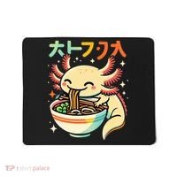 Axolotl Ramen Kawaii Neko Japanese Noodles Aesthetic Mousepad thumb 0