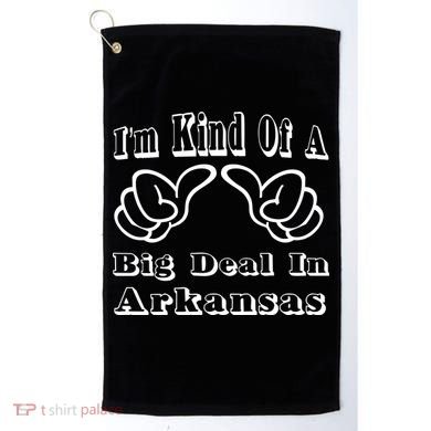 Arkansas Big Deal Golf Towel
