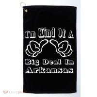 Arkansas Big Deal Golf Towel thumb 0