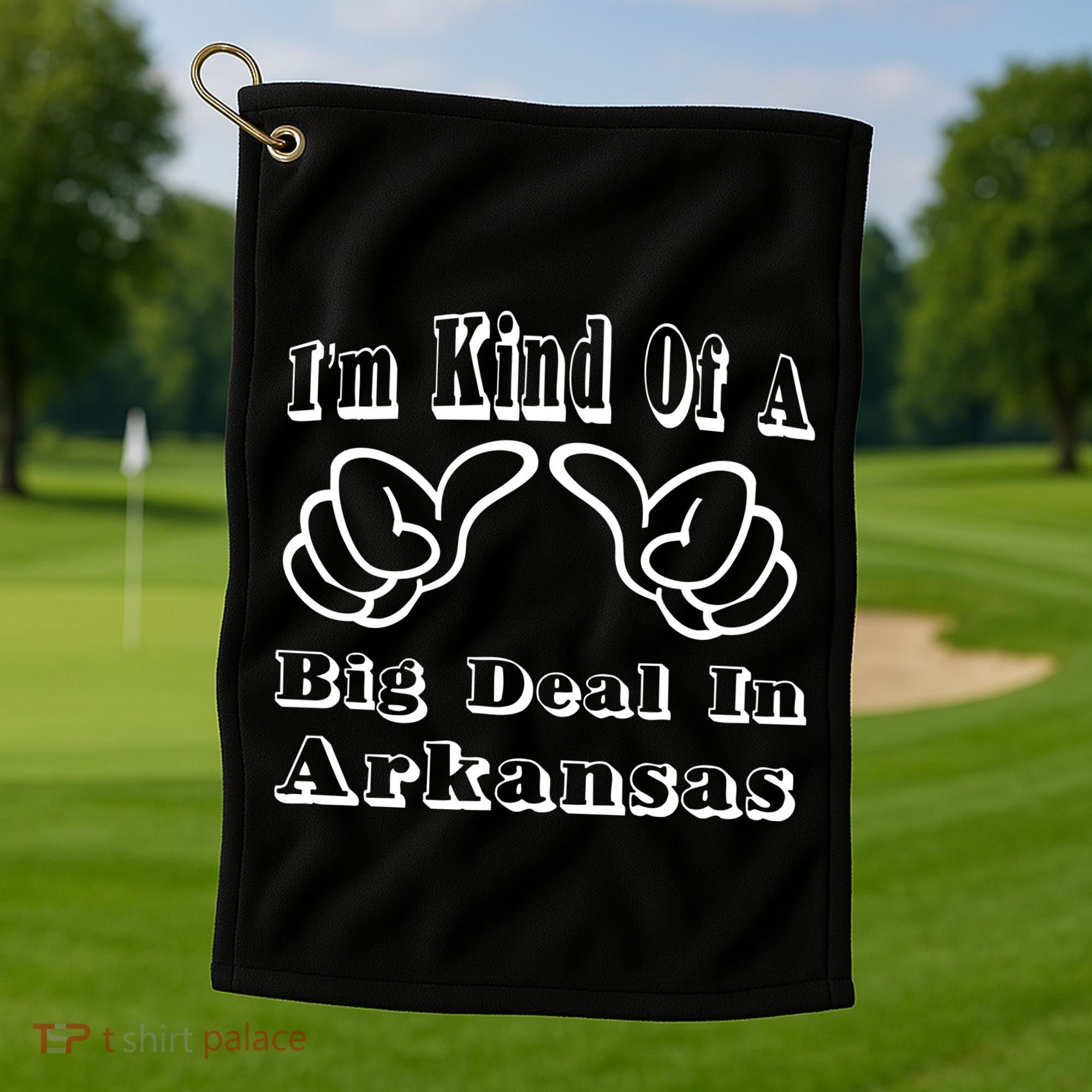 Arkansas Big Deal Golf Towel