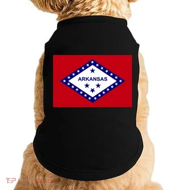 Arkansas State Flag Doggie Tank
