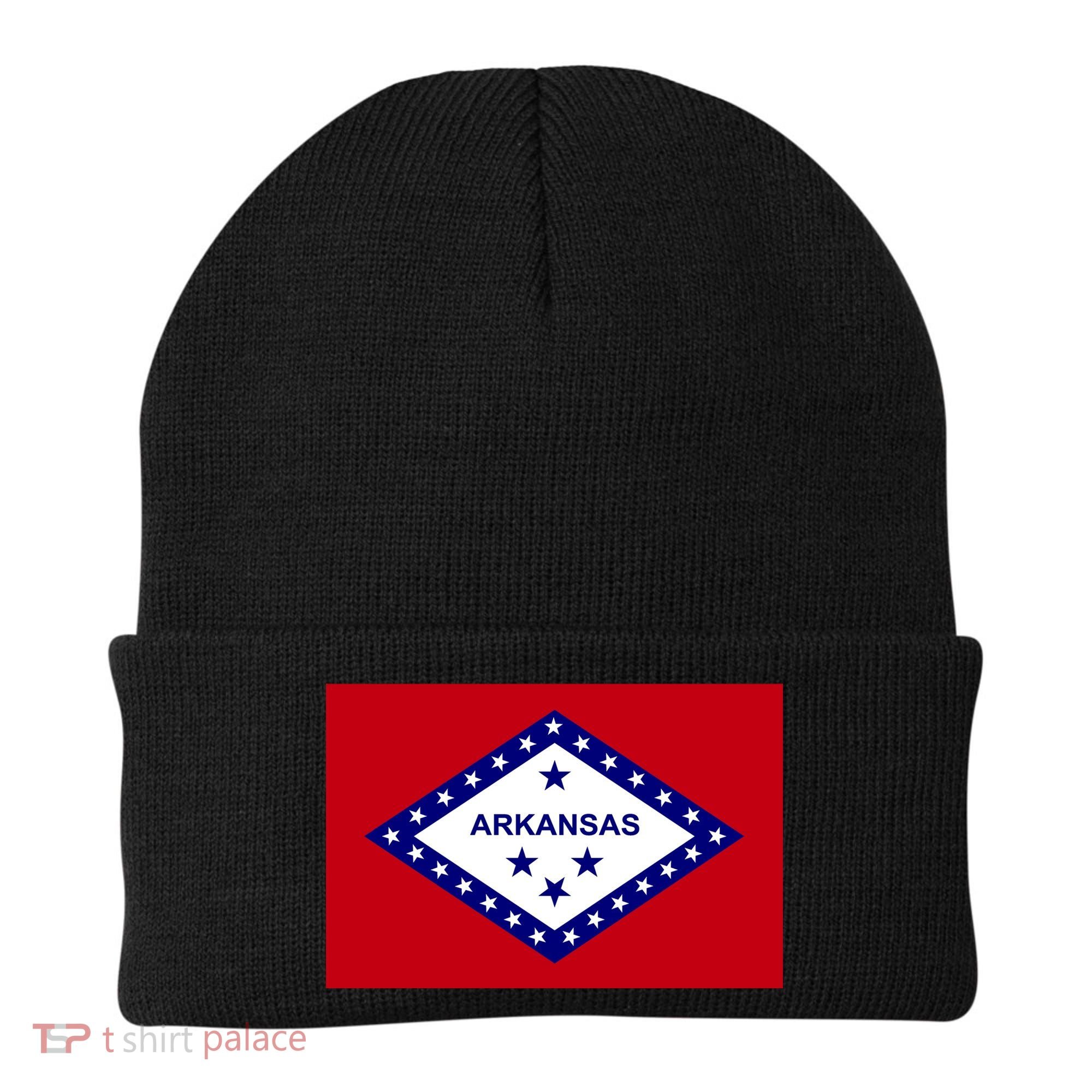 Arkansas State Flag Beanie
