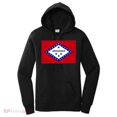 Arkansas State Flag Women's Hoodie