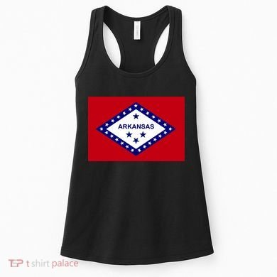 Arkansas State Flag Women's Tank Top