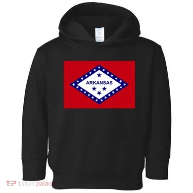 Arkansas State Flag Toddler Hoodie