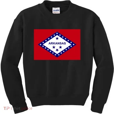 Arkansas State Flag Kids Sweatshirt