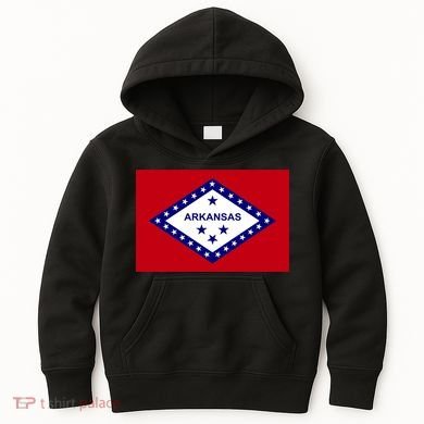 Arkansas State Flag Kids Hoodie