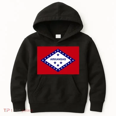 Arkansas State Flag Kids Hoodie