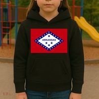 Arkansas State Flag Kids Hoodie thumb 3