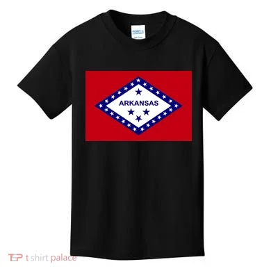 Arkansas State Flag Kids T-Shirt