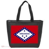 Arkansas State Flag Tote Bag thumb 0