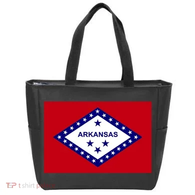 Arkansas State Flag Tote Bag