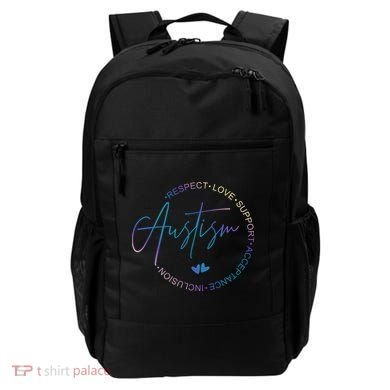 Autism Respect Love Support Acceptance Backpack