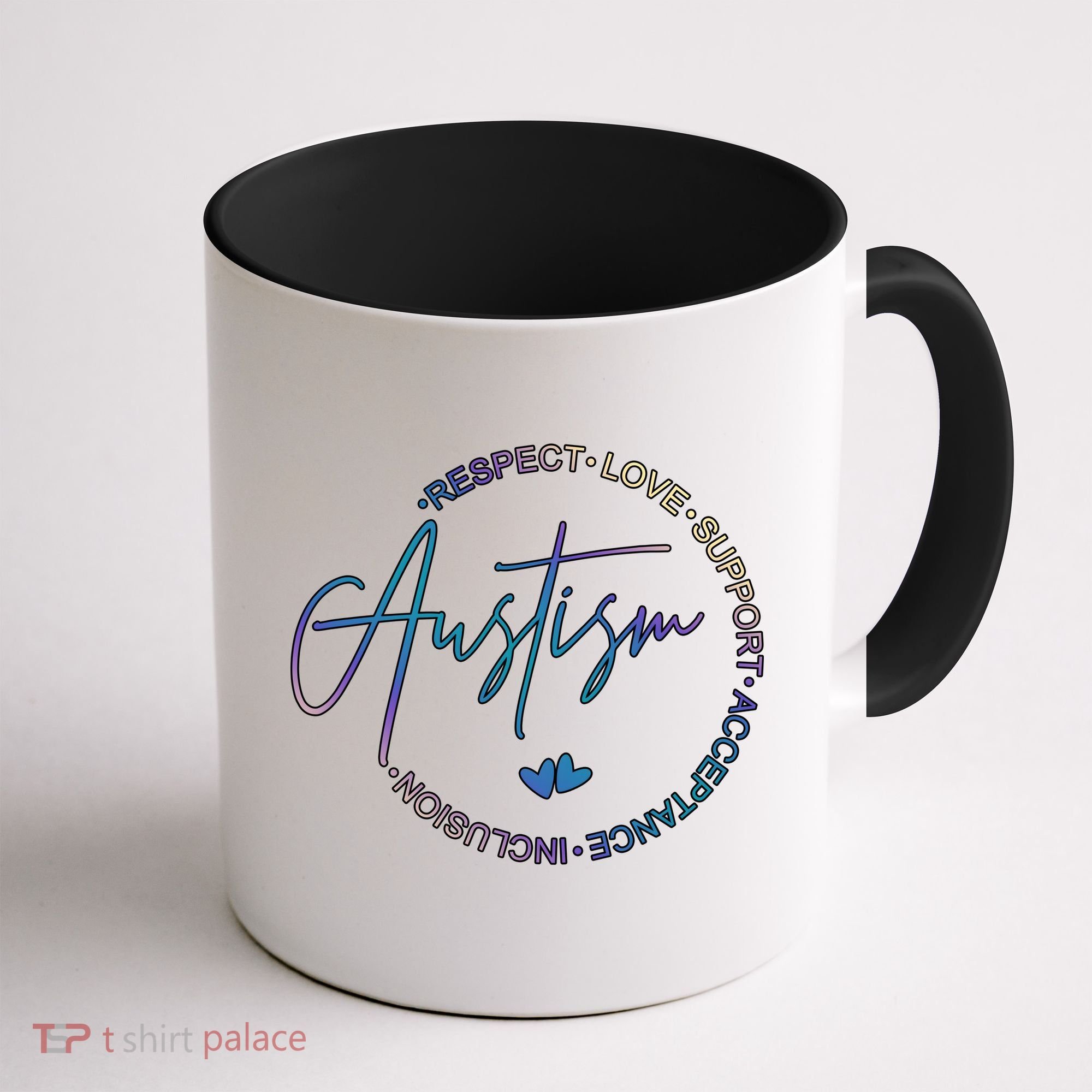 Autism Respect Love Support Acceptance Coffee Mug