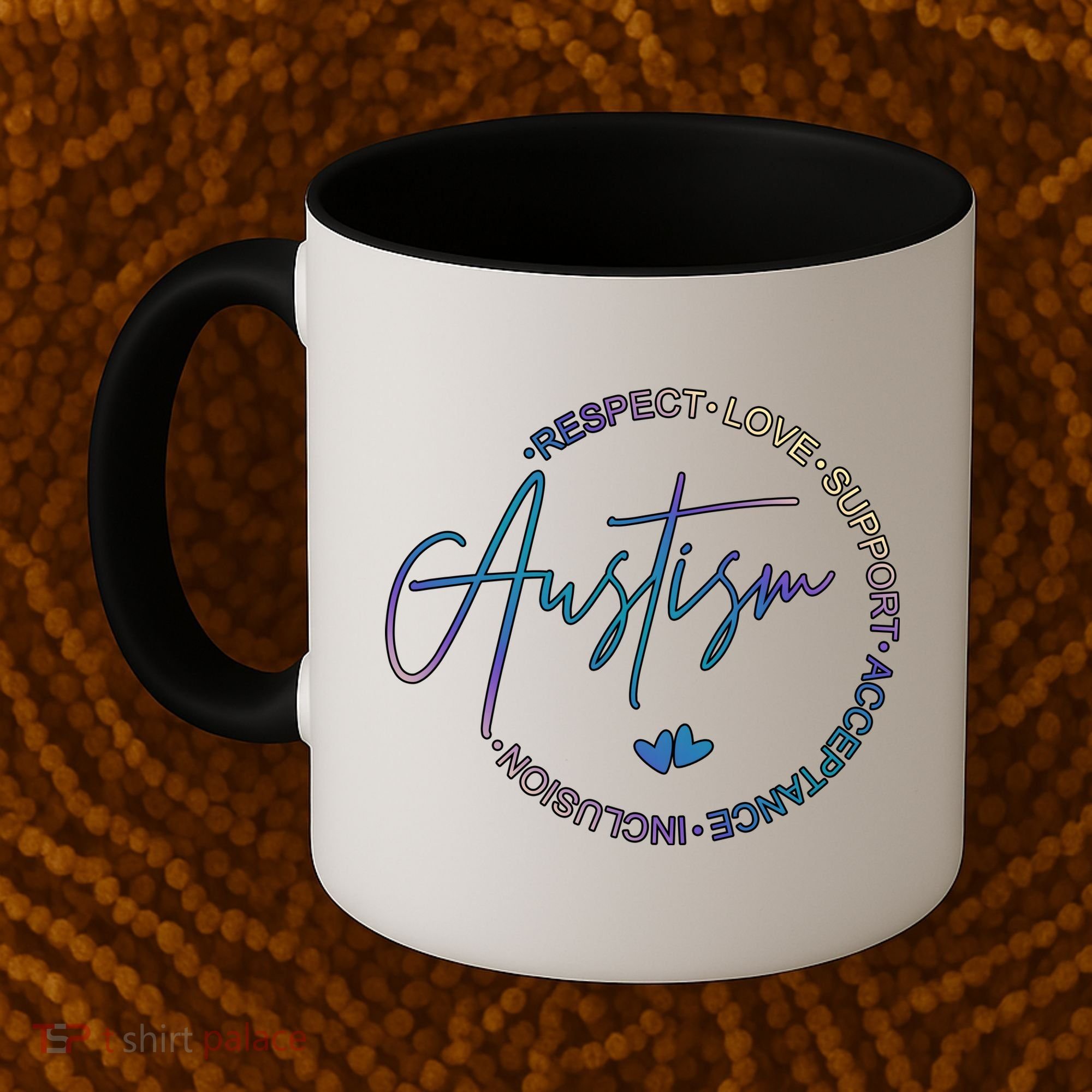 Autism Respect Love Support Acceptance Coffee Mug