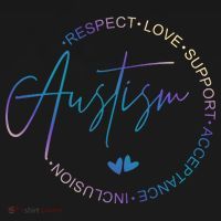 Autism Respect Love Support Acceptance Polo thumb 3
