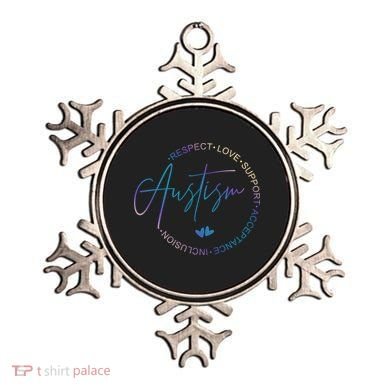 Autism Respect Love Support Acceptance Ornament