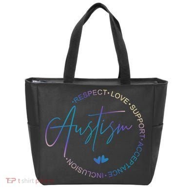 Autism Respect Love Support Acceptance Bag