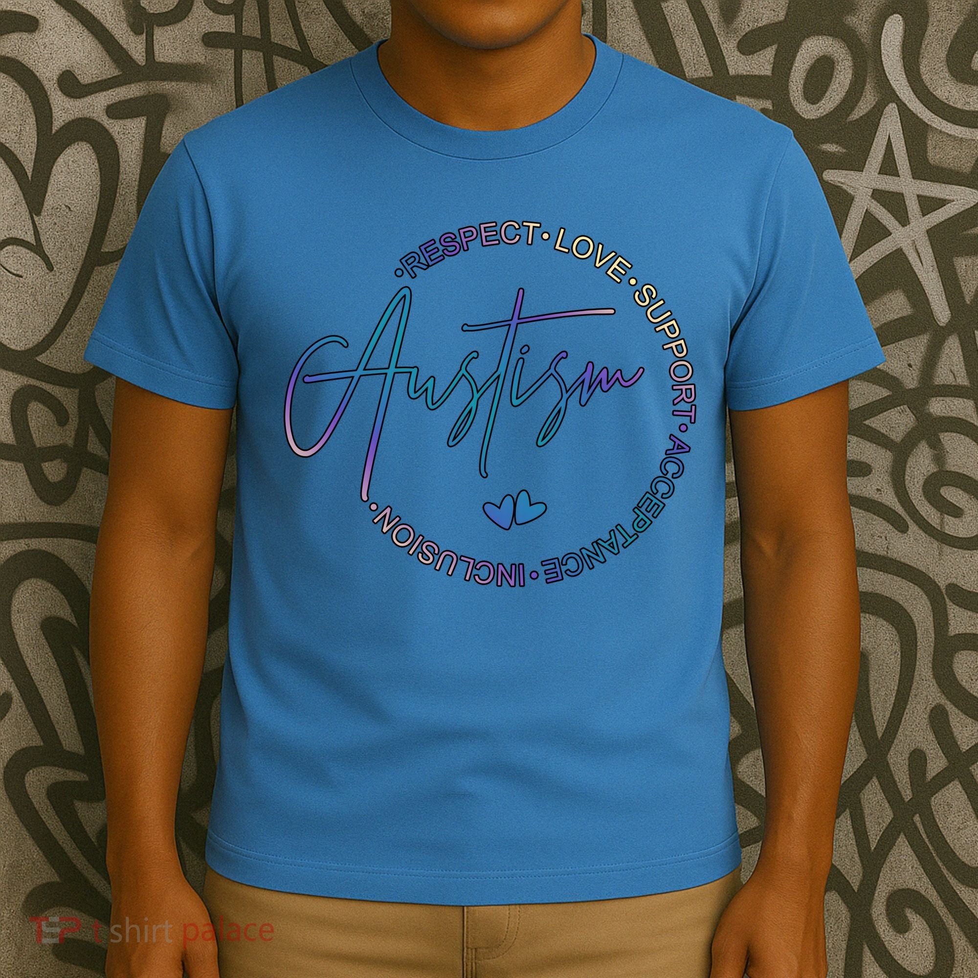 Autism Respect Love Support Acceptance T-Shirt