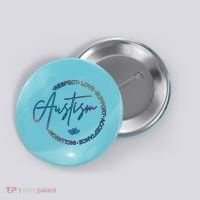 Autism Respect Love Support Acceptance Button thumb 0