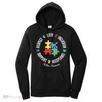 Autism Respect Love Support Autism Awareness Women's Hoodie thumb 0