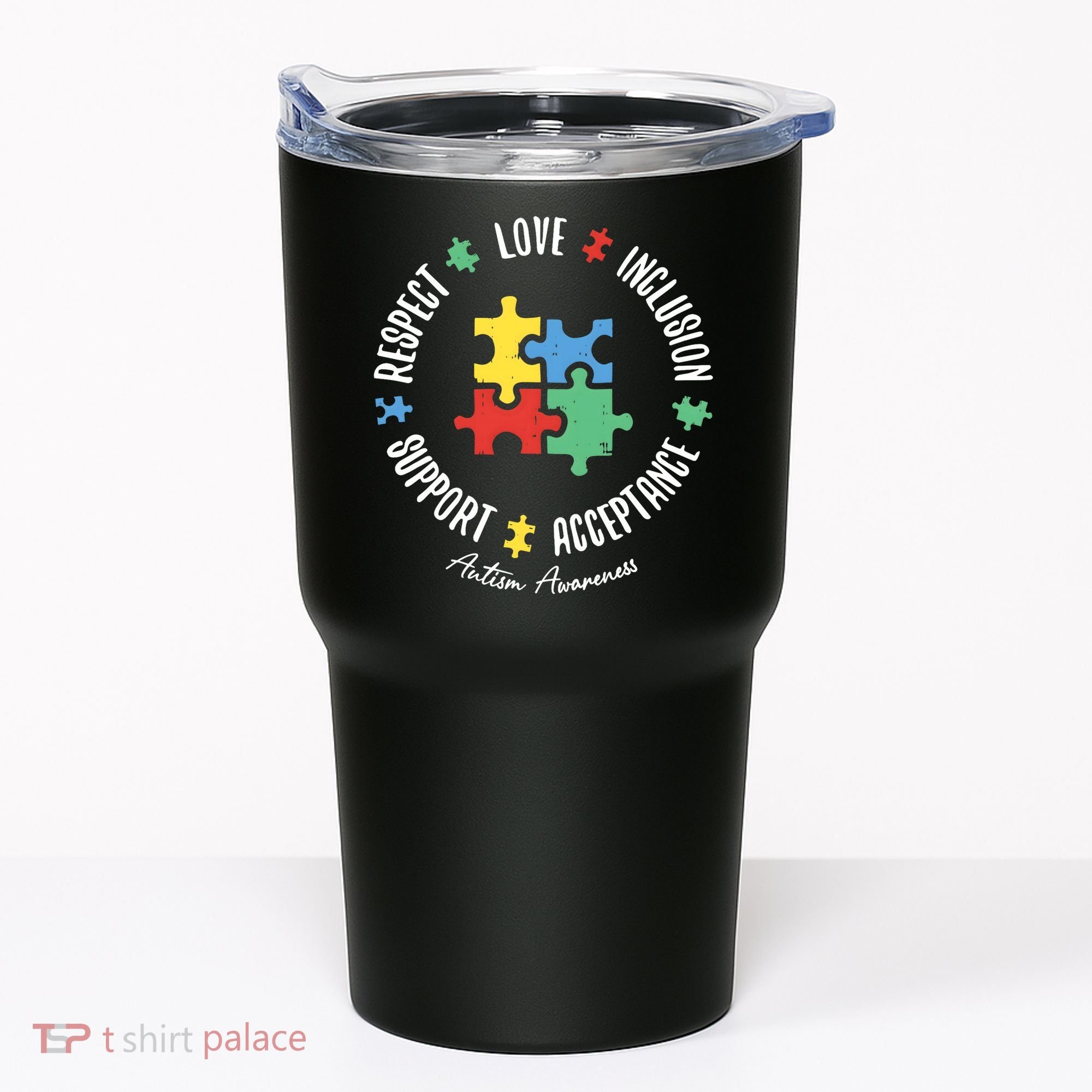 Autism Respect Love Support Autism Awareness Tumbler