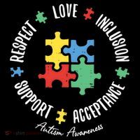 Autism Respect Love Support Autism Awareness Mousepad thumb 1