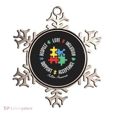 Autism Respect Love Support Autism Awareness Ornament