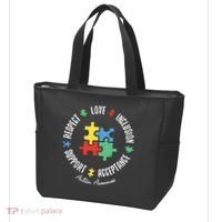 Autism Respect Love Support Autism Awareness Tote Bag thumb 3