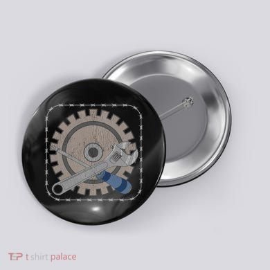 Automobile Restoration Lovers Car Repair Auto Mechanic Button