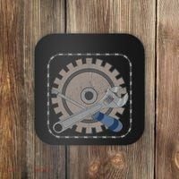 Automobile Restoration Lovers Car Repair Auto Mechanic Coaster thumb 0