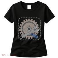 Automobile Restoration Lovers Car Repair Auto Mechanic Women's T-Shirt thumb 0
