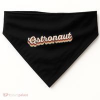 Astronaut Retro Logo USA-Made Doggie Bandana thumb 0