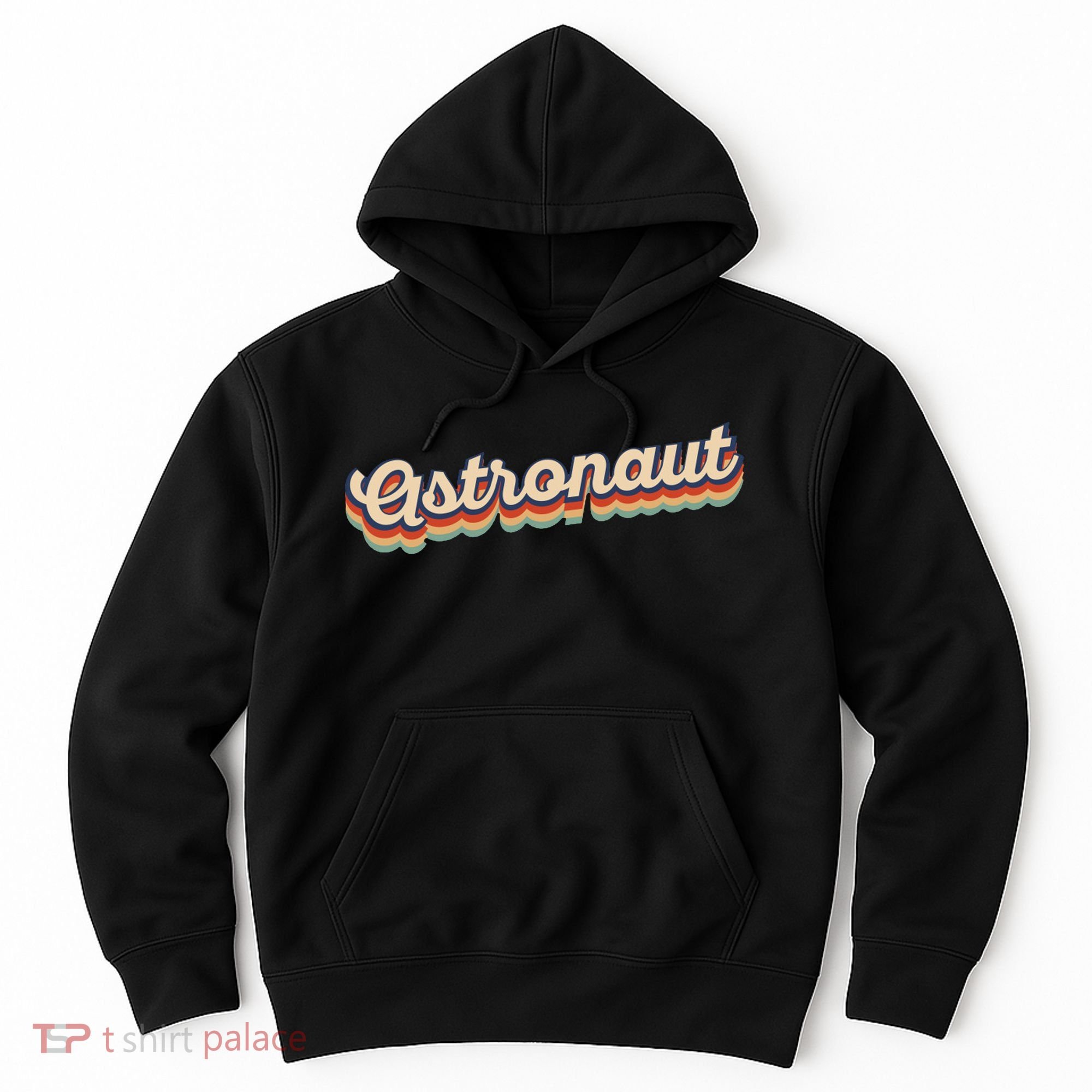 Astronaut Retro Logo Hoodie