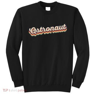 Astronaut Retro Logo Sweatshirt