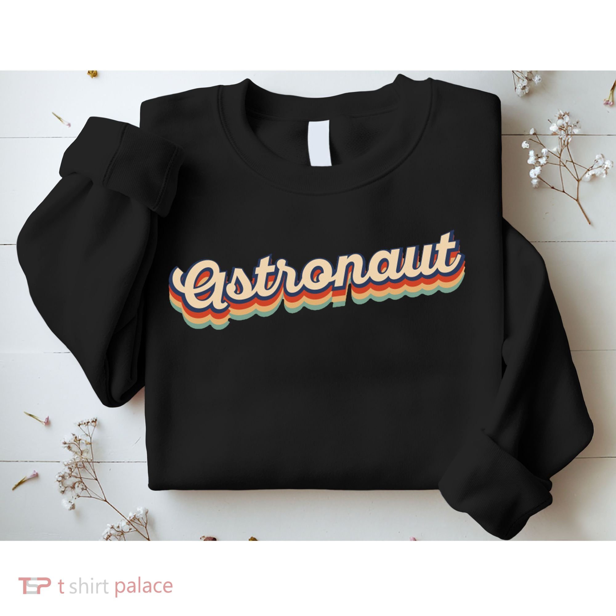 Astronaut Retro Logo Sweatshirt