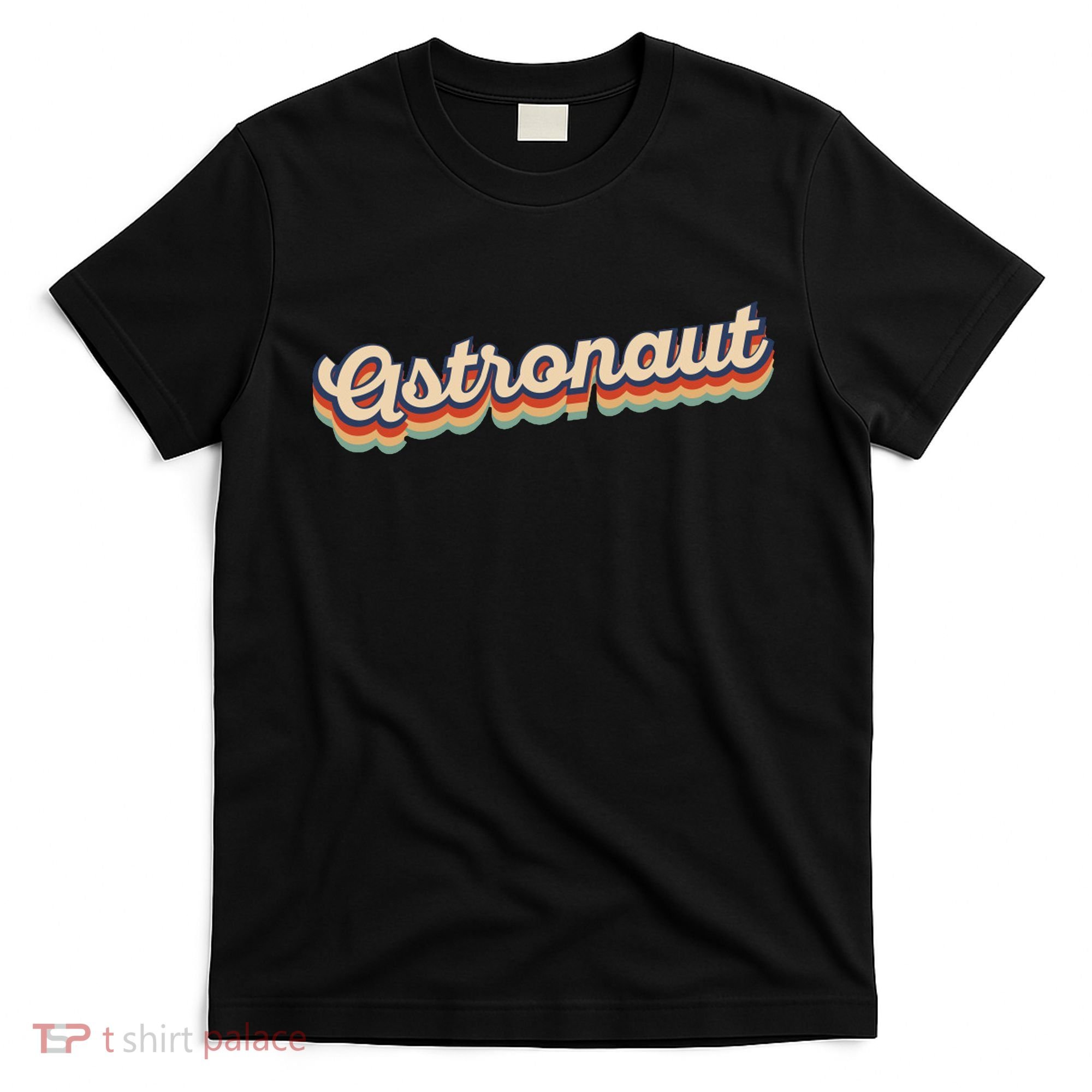 Astronaut Retro Logo T-Shirt