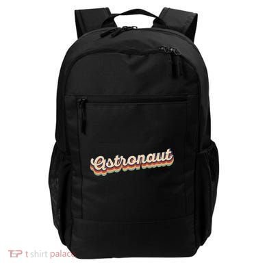 Astronaut Retro Logo Backpack