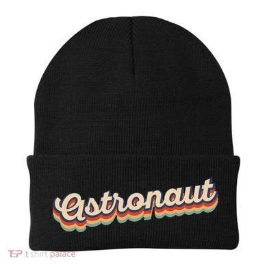 Astronaut Retro Logo Beanie