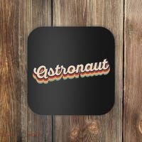 Astronaut Retro Logo Coaster thumb 0